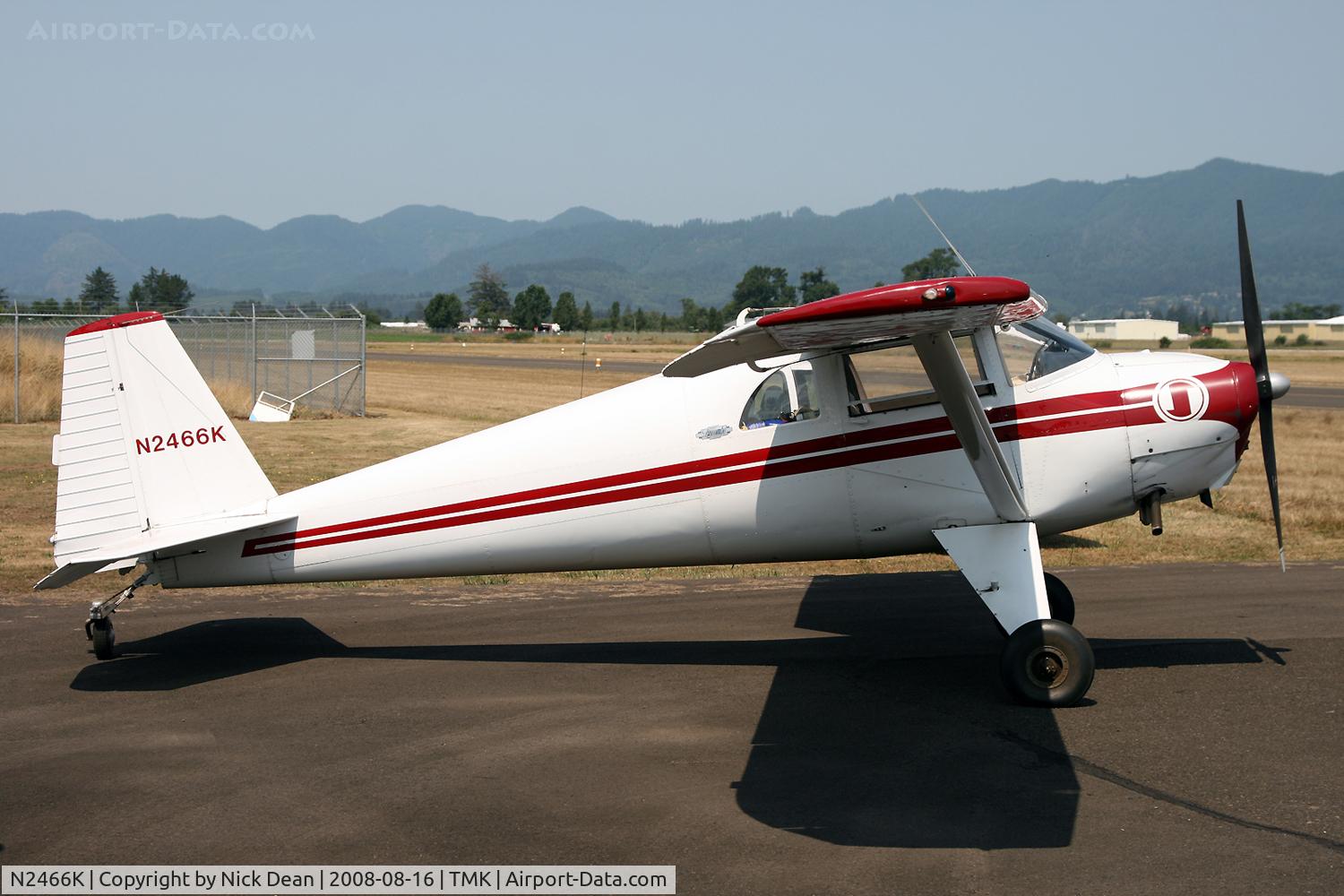 N2466K, 1947 Luscombe 8E Silvaire C/N 5193, /
