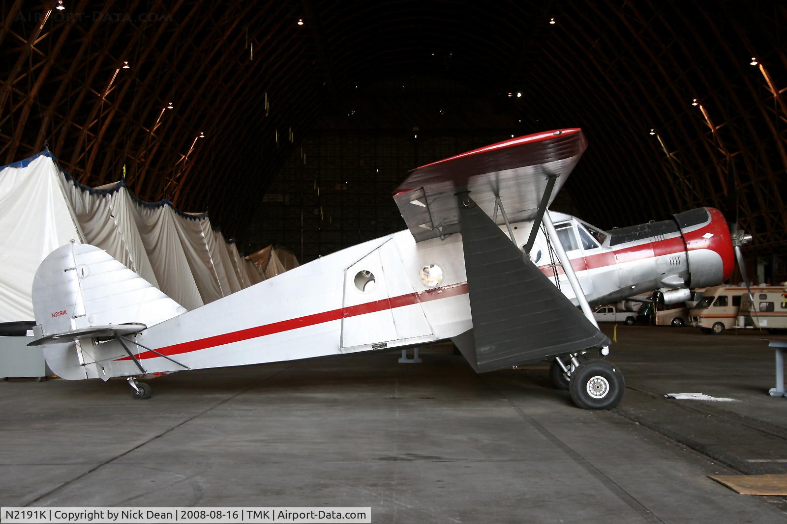 N2191K, 1935 Bellanca Aircruiser 66-75 C/N 721, /