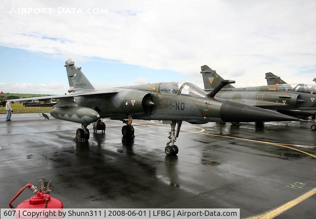 607, Dassault Mirage F.1CR C/N 607, Displayed during LFBG Airshow 2008