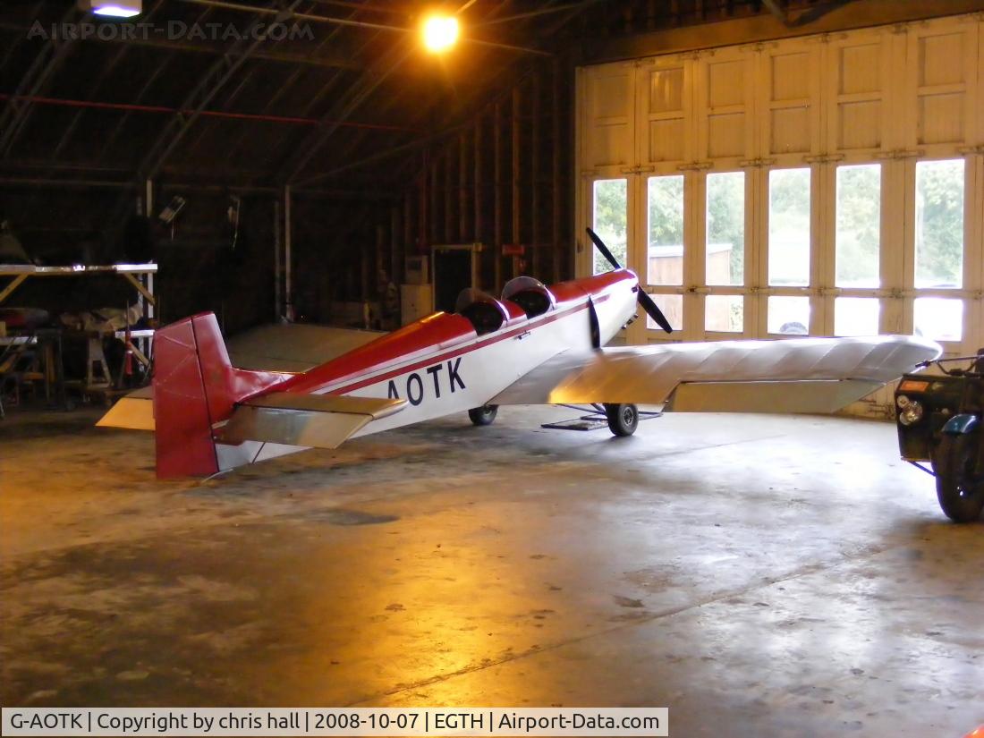G-AOTK, 1956 Druine D-5 Turbi C/N PFA 230, The Shuttleworth Collection, Old Warden