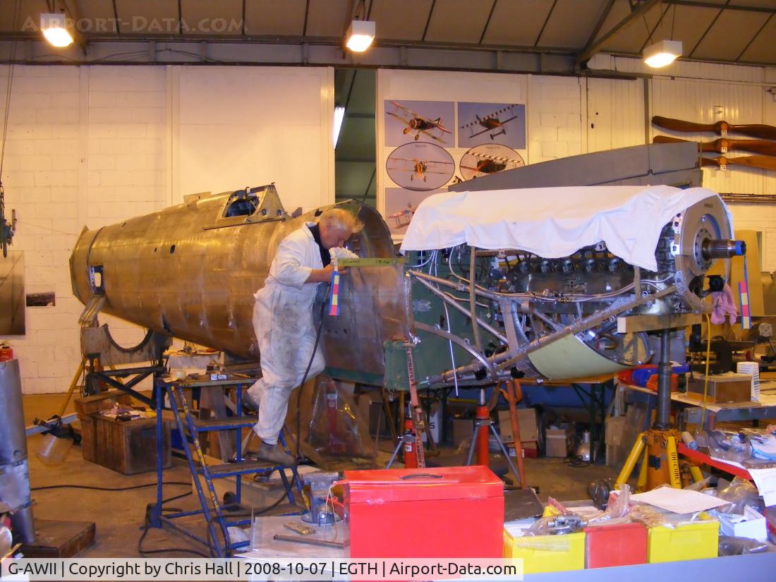 G-AWII, 1942 Supermarine 349 Spitfire LF.Vc C/N WASP/20/223, The Shuttleworth Collection, Old Warden