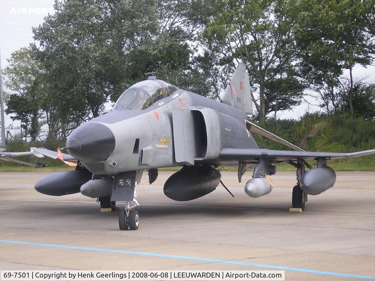69-7501, 1969 McDonnell Douglas RF-4E Phantom II C/N 4128, Leeuwarden AFB, Openday, Turkish AF