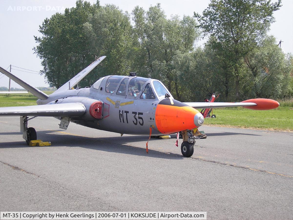MT-35, Fouga CM-170R Magister C/N 292, Belgian Defence Day - Koksijde
