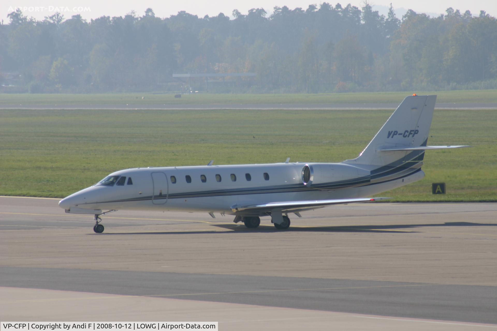 VP-CFP, 2005 Cessna 680 Citation Sovereign C/N 680-0039, Cessna 680 Citation Sovereign
