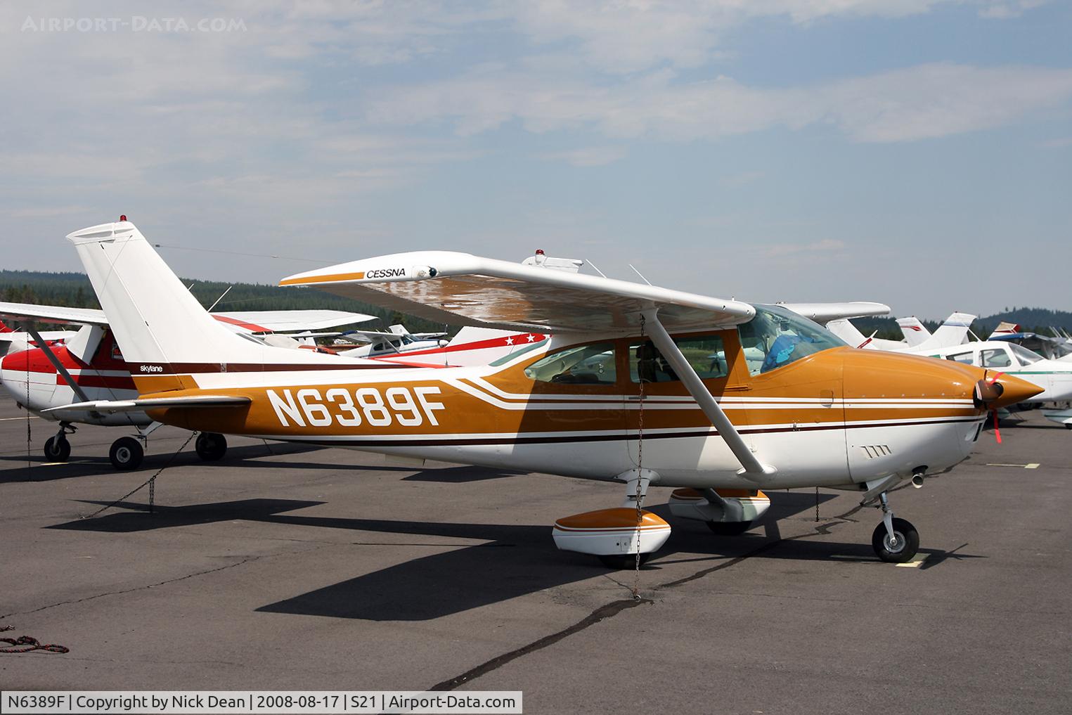 N6389F, 1975 Cessna 182P Skylane C/N 18264185, /