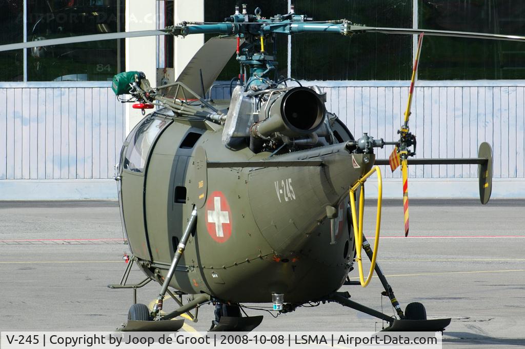 V-245, Aerospatiale SA-316B Alouette III C/N 121/1067, The classic lines of a classic helicopter.