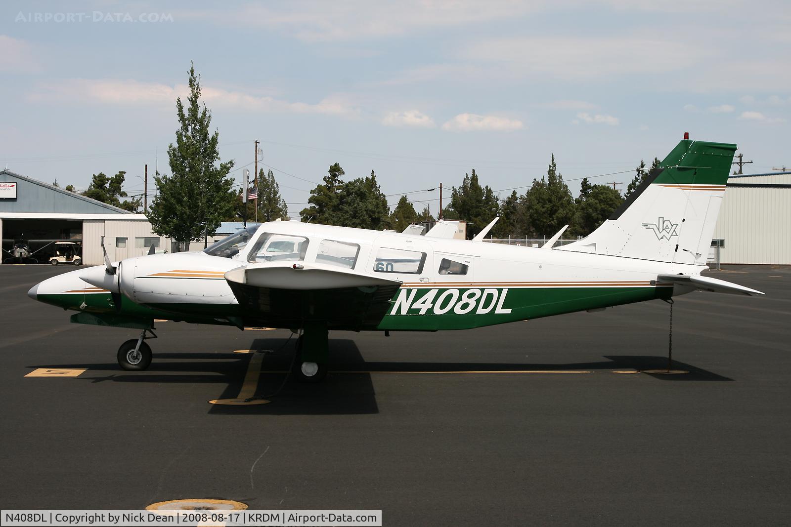 N408DL, Piper PA-34-200T C/N 34-7770058, /
