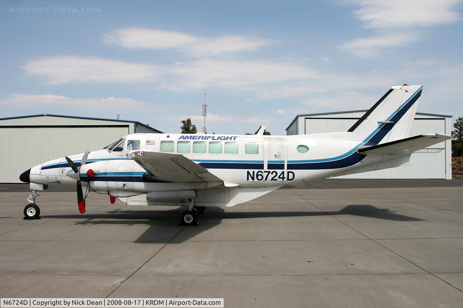 N6724D, 1983 Beech C99 Airliner C/N U-215, /