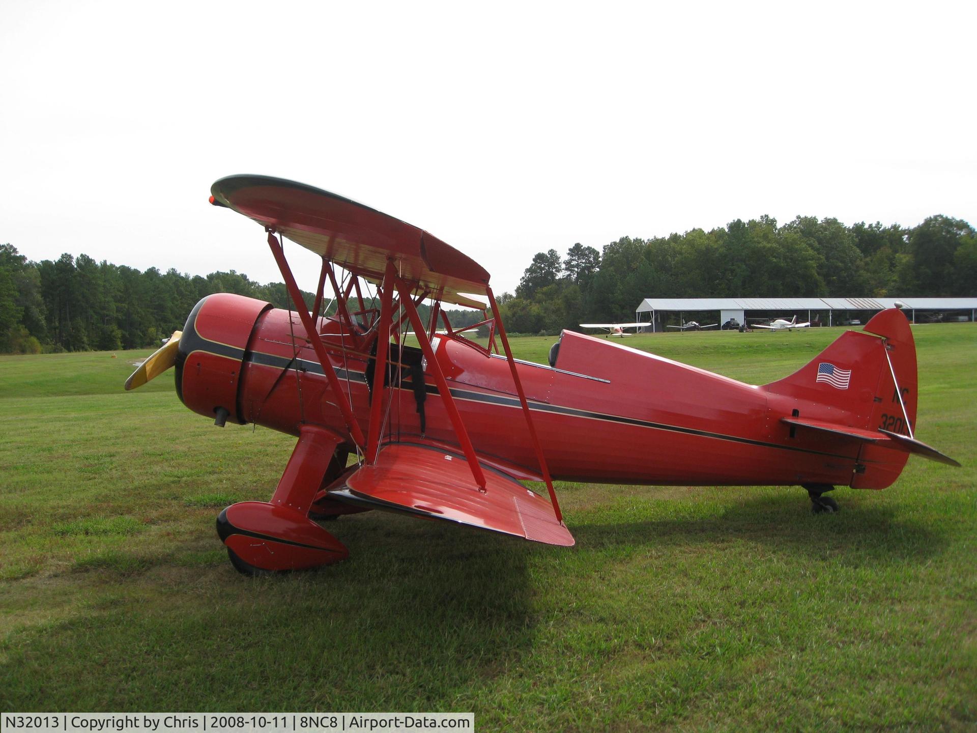 N32013, 1941 Waco UPF-7 C/N 5644, Waco at its home location - Lake Ridge Aero Park - 8NC8