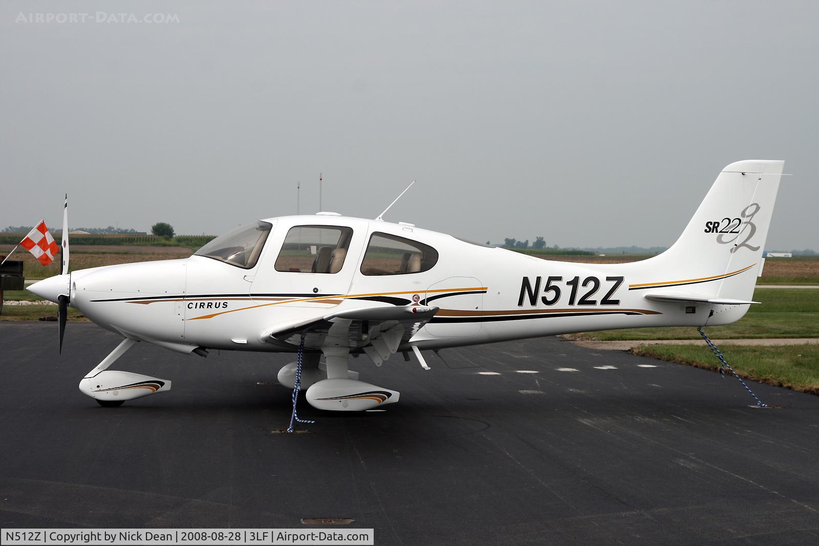 N512Z, 2004 Cirrus SR22 C/N 0955, /