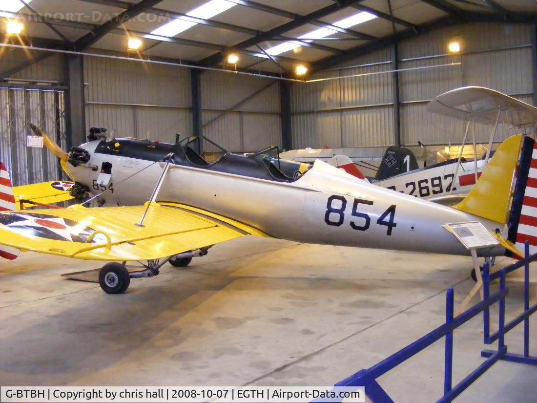 G-BTBH, 1942 Ryan PT-22 Recruit (ST3KR) C/N 2063, The Shuttleworth Collection, Old Warden