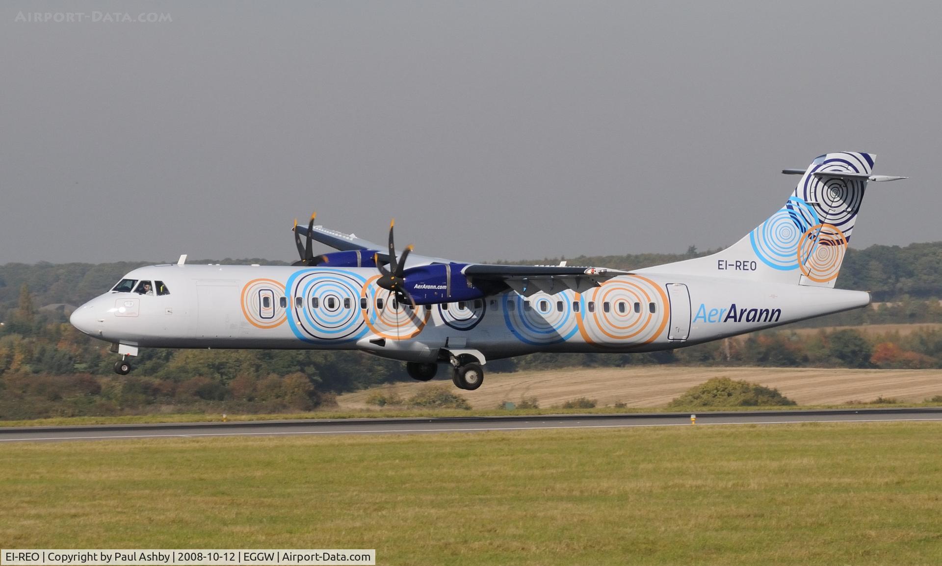 EI-REO, 2008 ATR 72-212A C/N 787, Aer Arann ATR -72-500