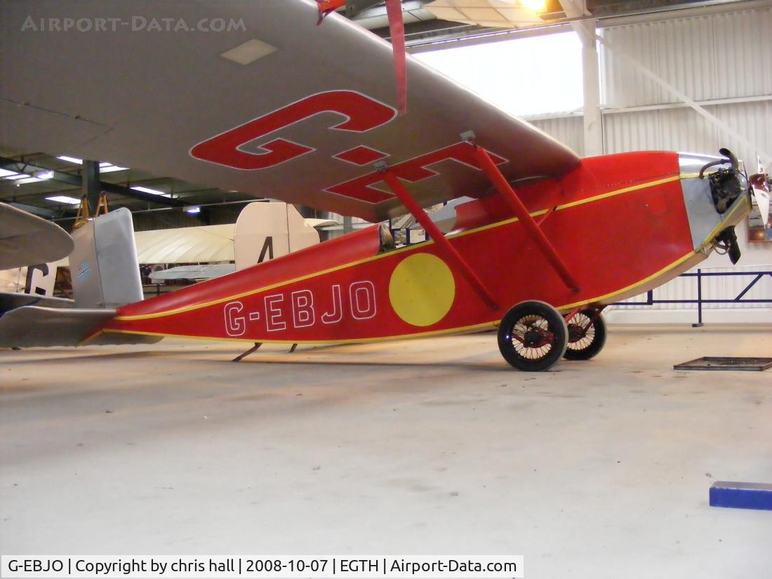 G-EBJO, 1924 Air Navigation And Engineering ANEC II C/N 1, The Shuttleworth Collection, Old Warden
