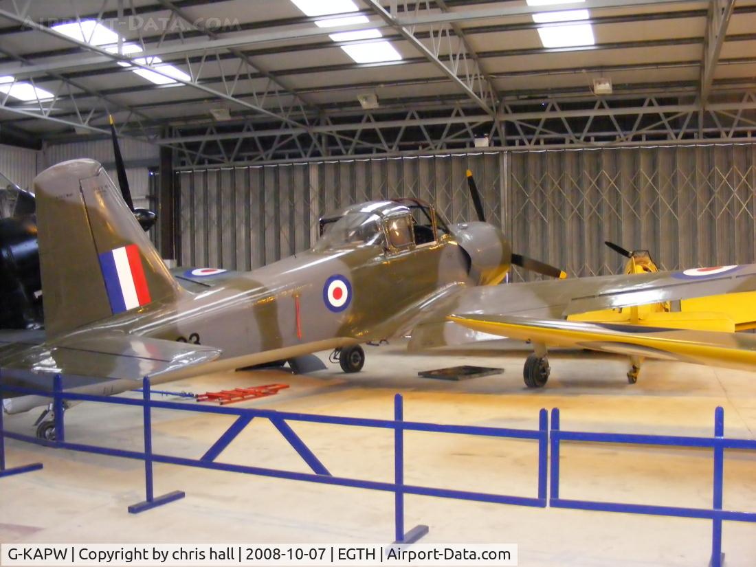 G-KAPW, 1955 Percival P-56 Provost T.1 C/N PAC/56/311, The Shuttleworth Collection, Old Warden