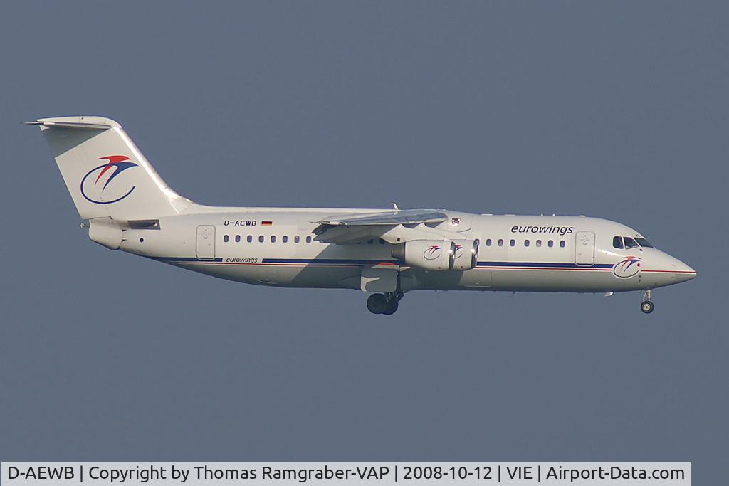 D-AEWB, 1990 British Aerospace BAe.146-300 C/N E3183, Eurowings BAe 146