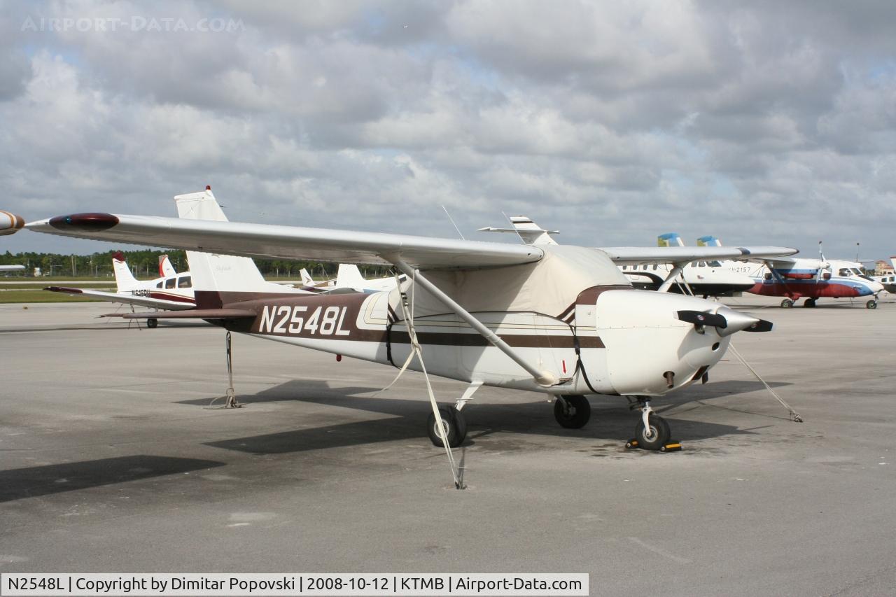 N2548L, 1966 Cessna 172H C/N 17255748, Tamiami Airport