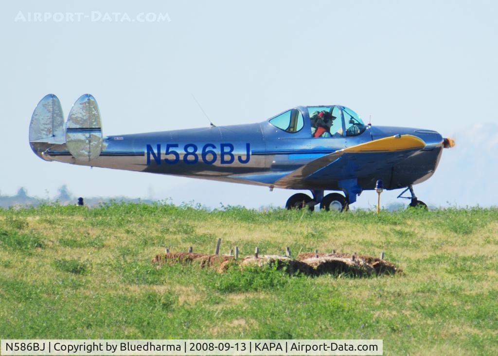 N586BJ, 1946 Erco 415C Ercoupe C/N 840, ERCOUPE 415-C Position and Hold for 17L.