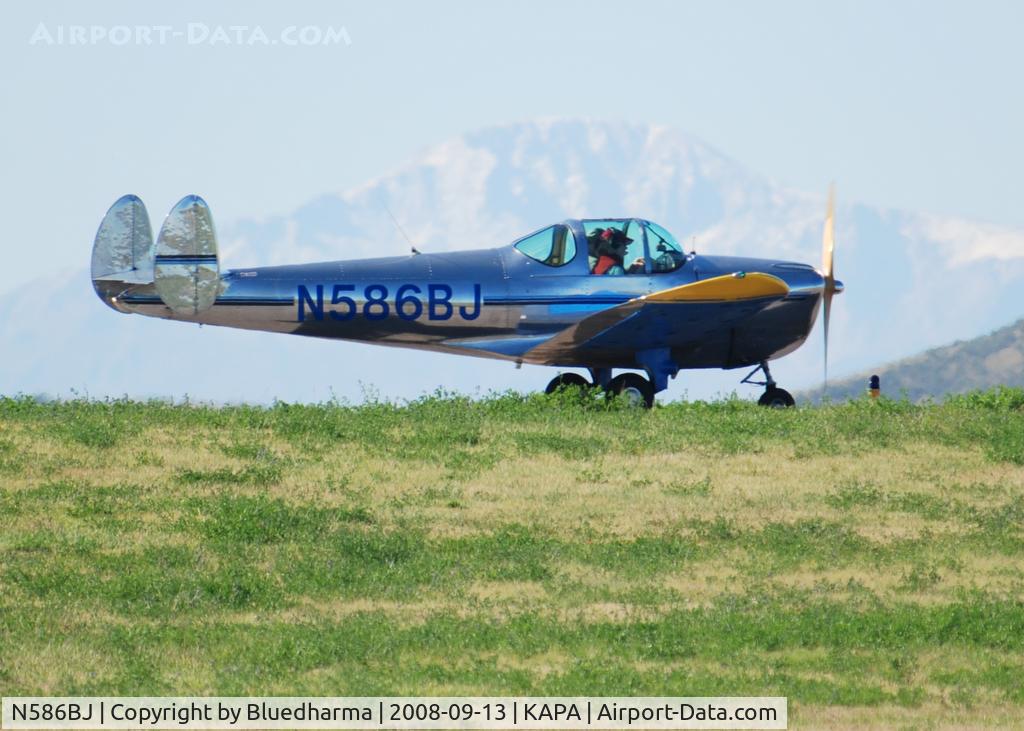 N586BJ, 1946 Erco 415C Ercoupe C/N 840, ERCOUPE 415-C on Position and hold for 17L.