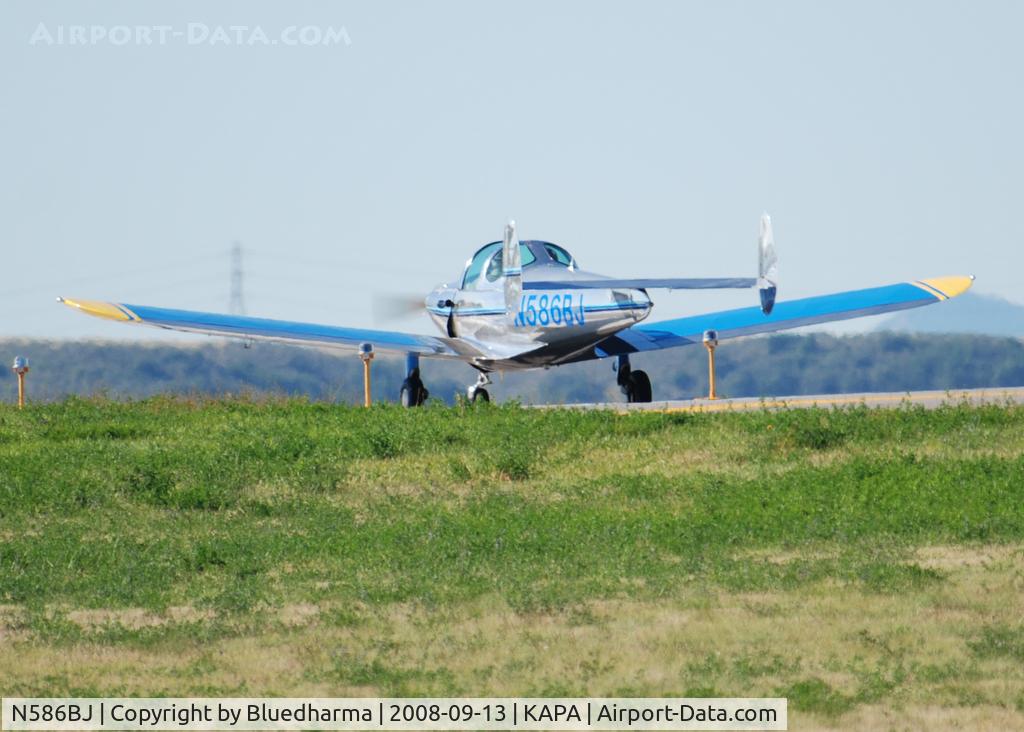 N586BJ, 1946 Erco 415C Ercoupe C/N 840, ERCOUPE 415-C on Position and hold for 17L.