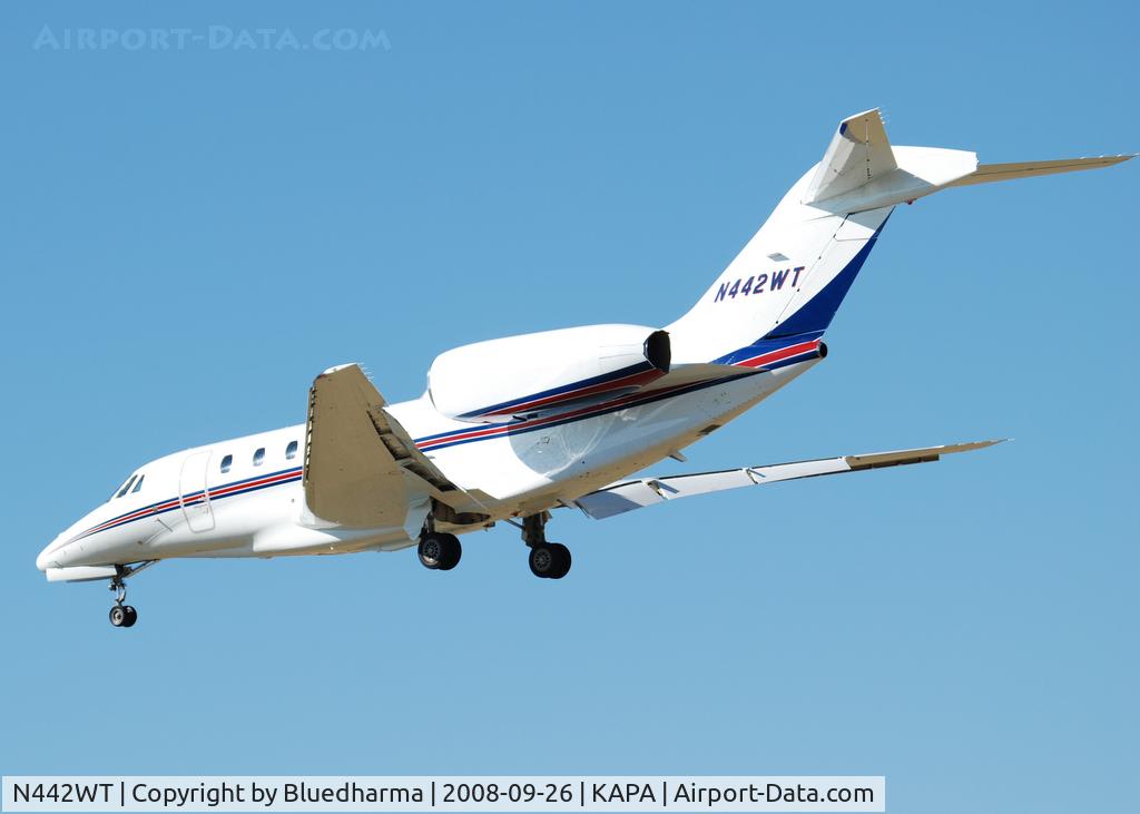 N442WT, 2004 Cessna 750 Citation X Citation X C/N 750-0233, On final approach to 17L.