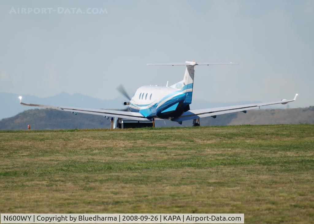 N600WY, 2003 Pilatus PC-12/45 C/N 526, Position and hold for 17L.