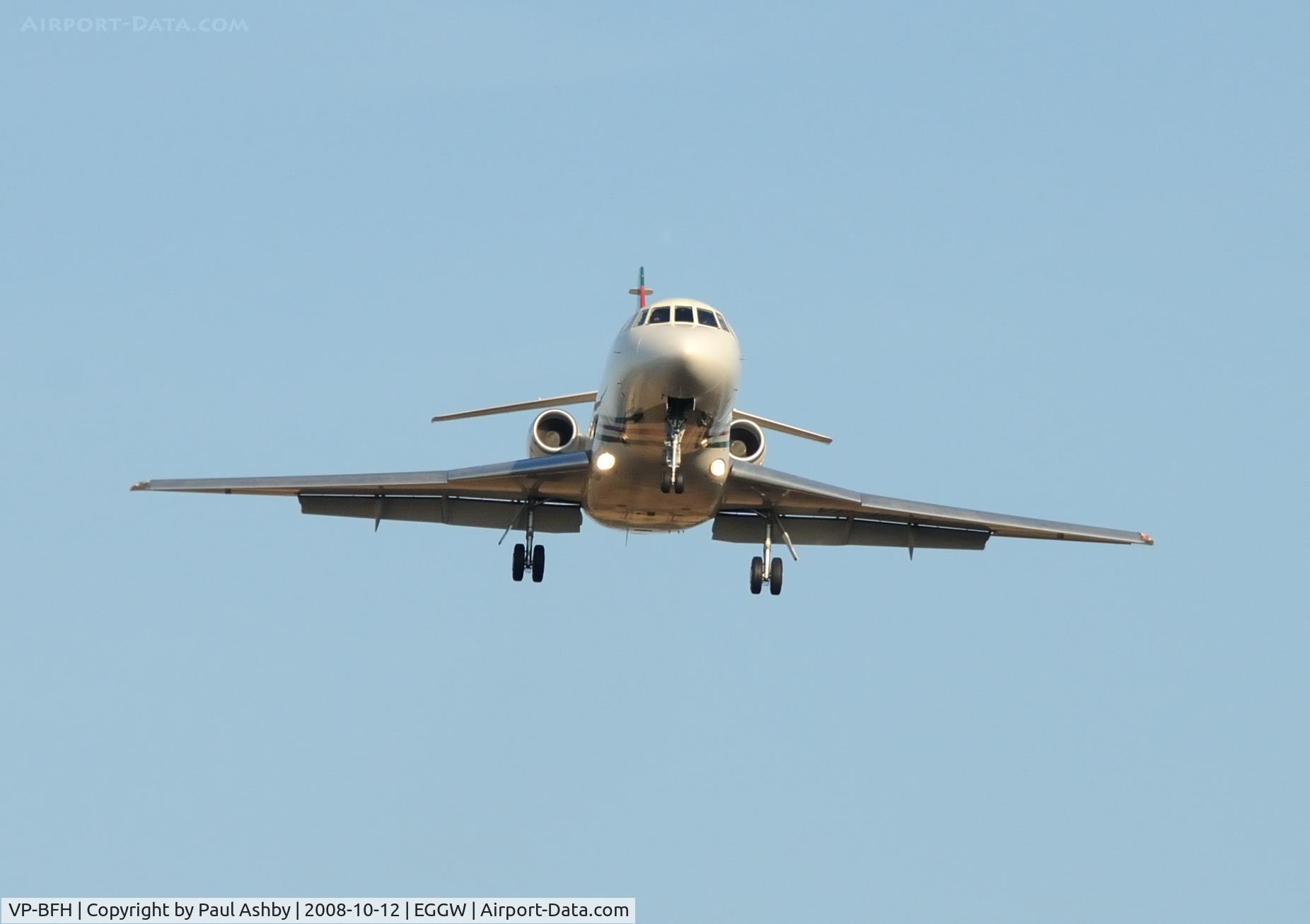 VP-BFH, 1998 Dassault Falcon 900B C/N 173, Dassault FALCON 900B