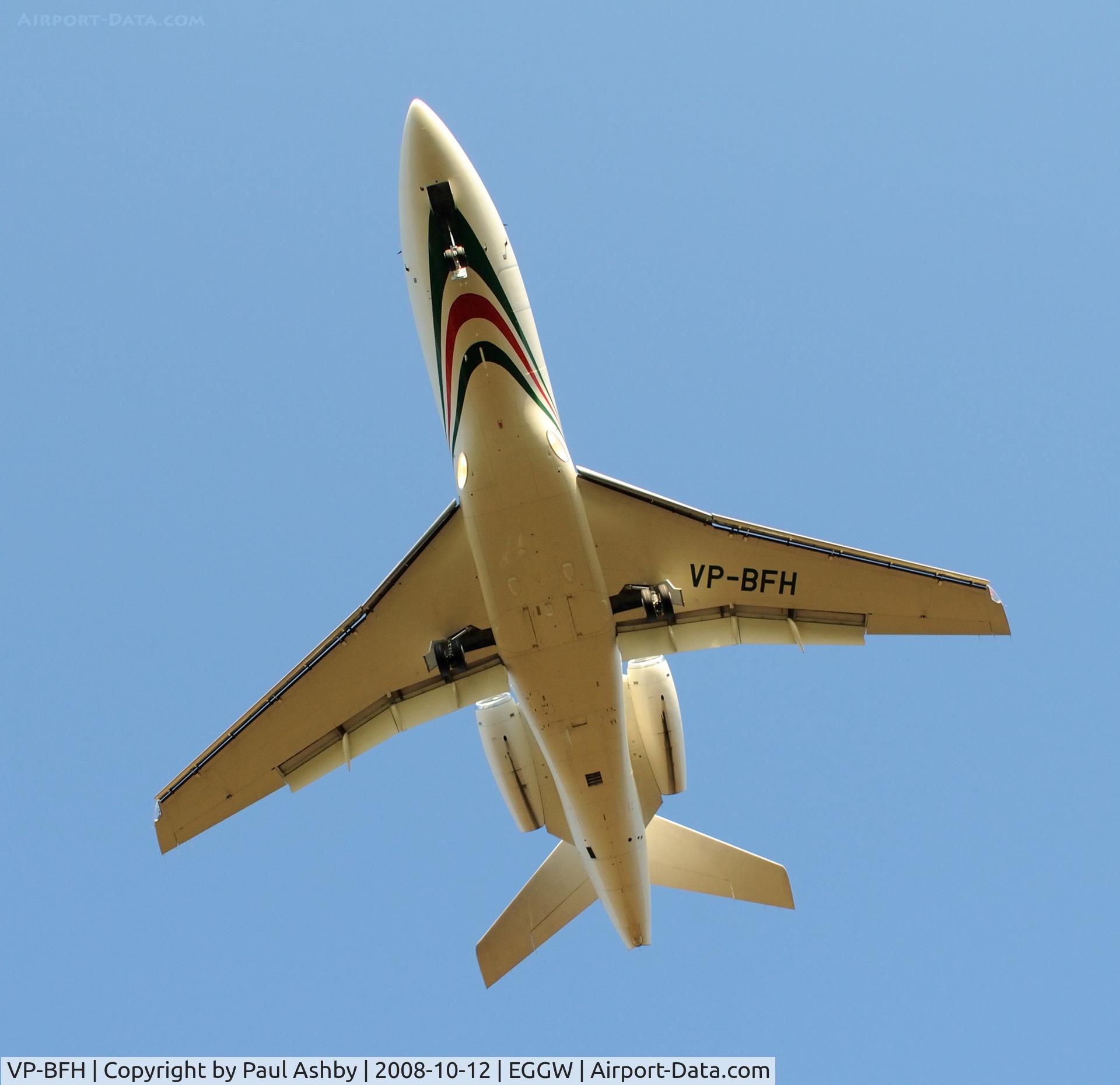 VP-BFH, 1998 Dassault Falcon 900B C/N 173, Dassault FALCON 900B