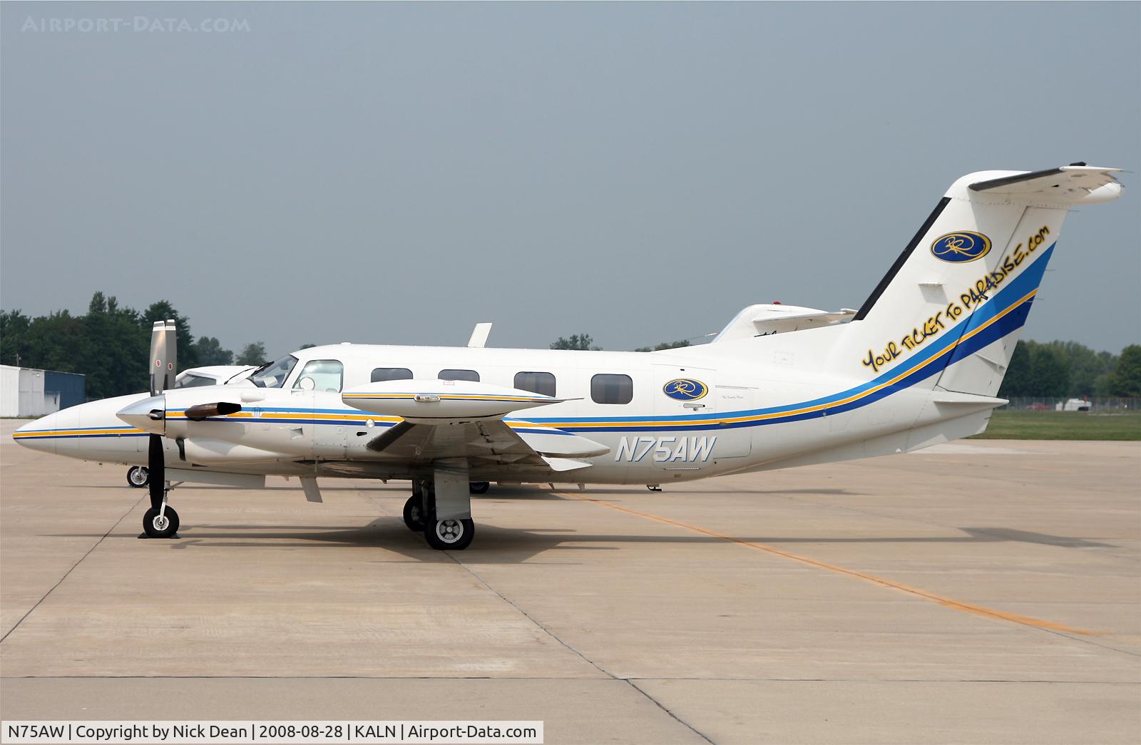 N75AW, 1981 Piper PA-42-720 Cheyenne III C/N 42-8001046, /