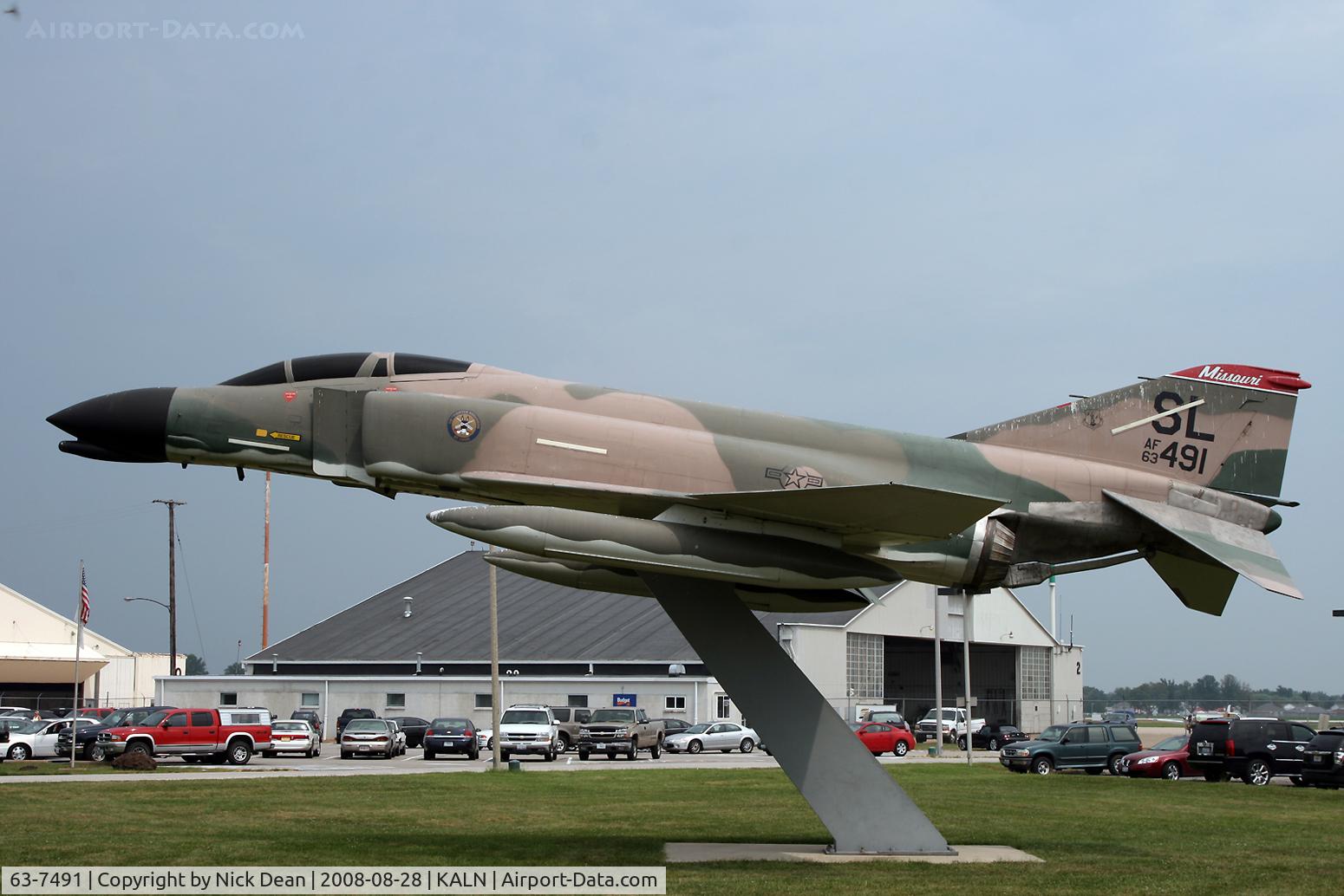 63-7491, 1963 McDonnell GF-4C Phantom II C/N 491, /