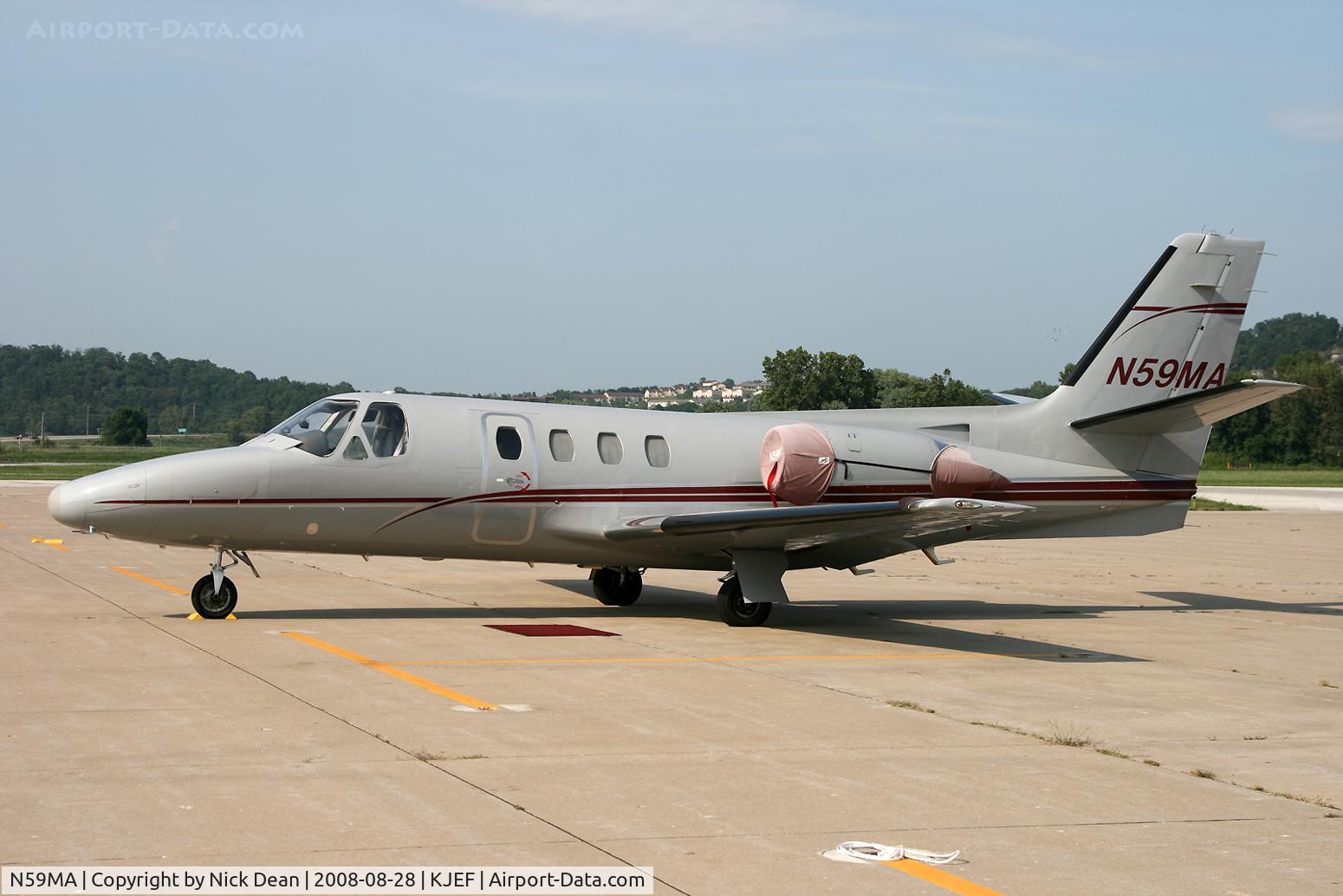 N59MA, 1977 Cessna 501 Citation I/SP C/N 501-0050, /