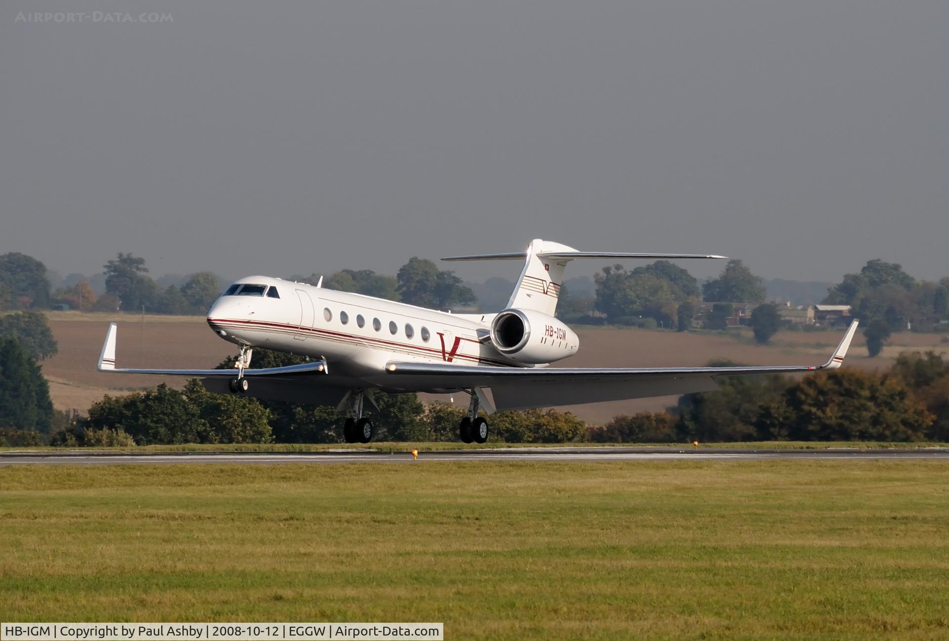 HB-IGM, 2003 Gulfstream Aerospace GV-SP (G550) C/N 5004, Gulfstream Aerospace 550