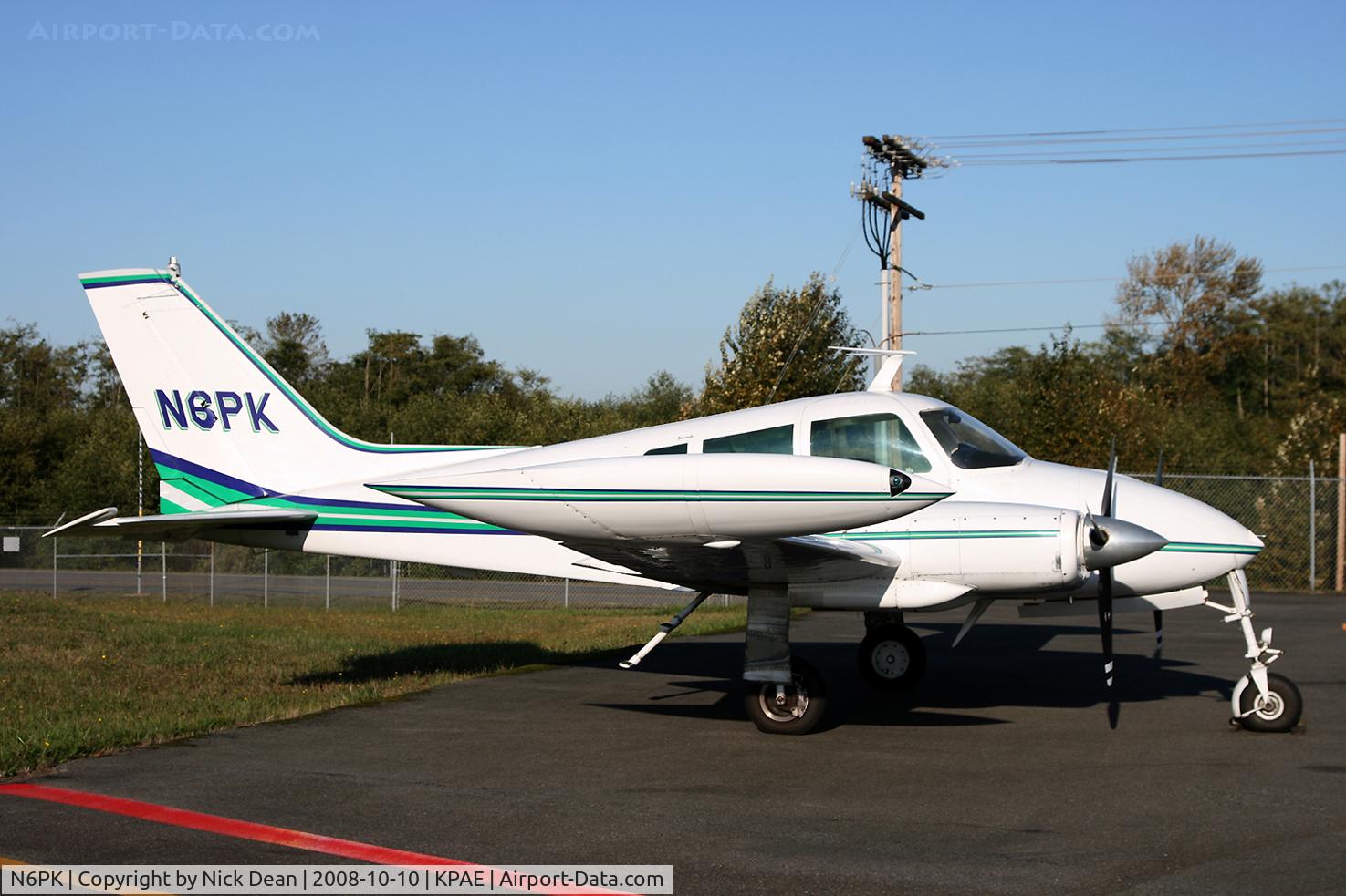 N6PK, 1964 Cessna 310I C/N 310I0021, /