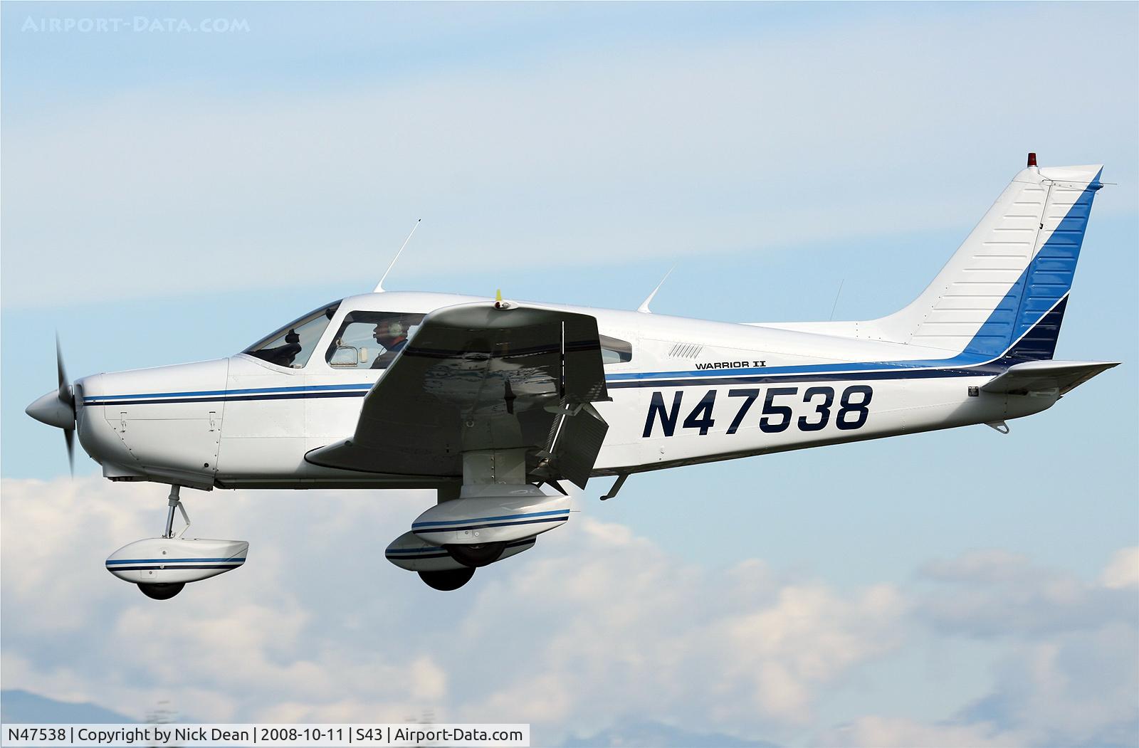 N47538, 1977 Piper PA-28-161 C/N 28-7816091, /