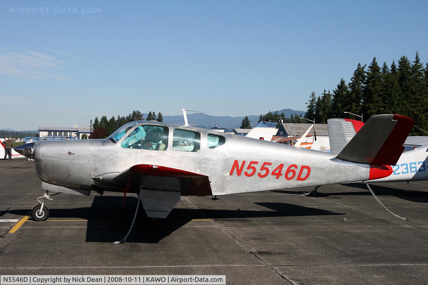 N5546D, 1957 Beech H35 Bonanza C/N D-5130, /