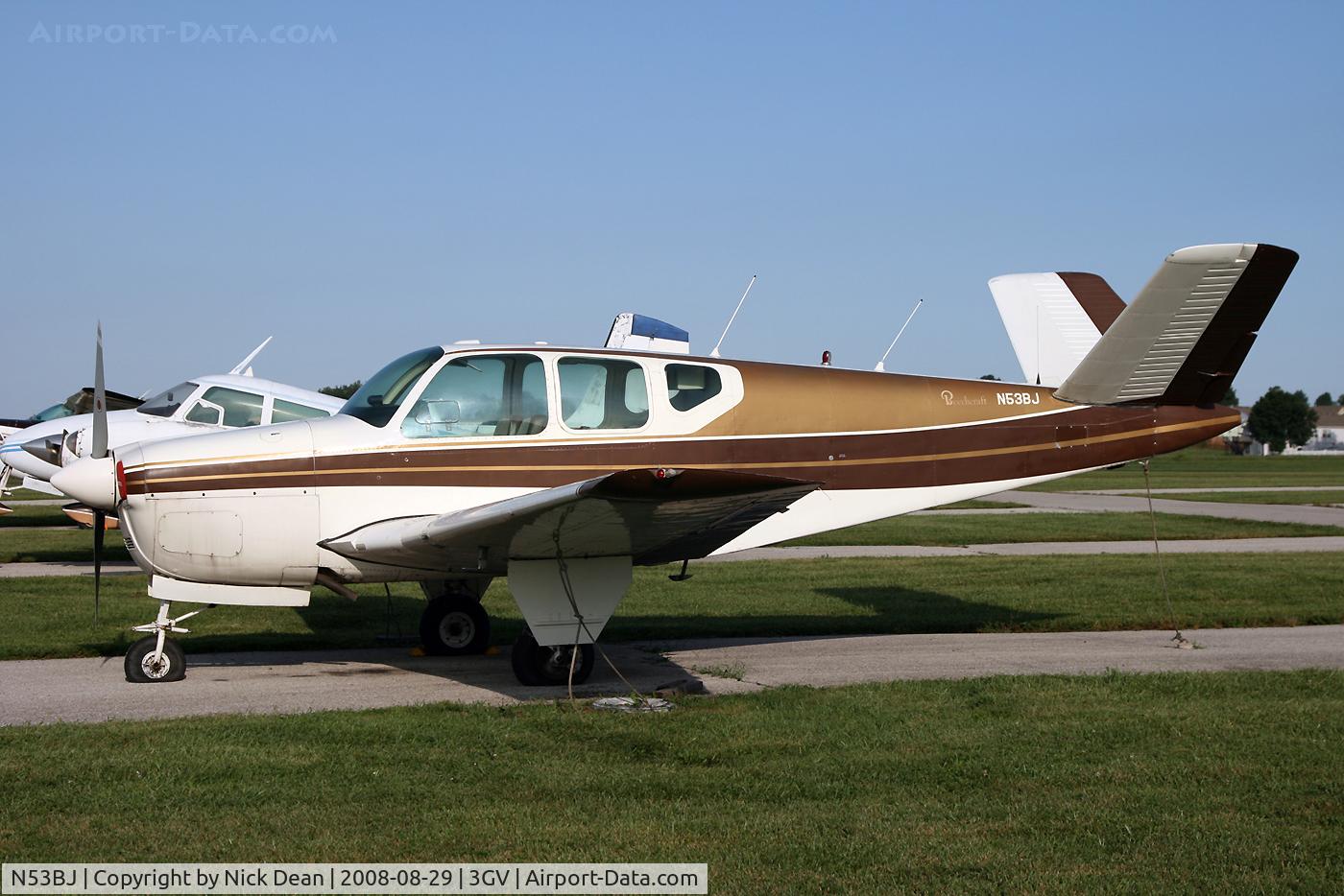N53BJ, 1955 Beech F35 Bonanza C/N D4086, /