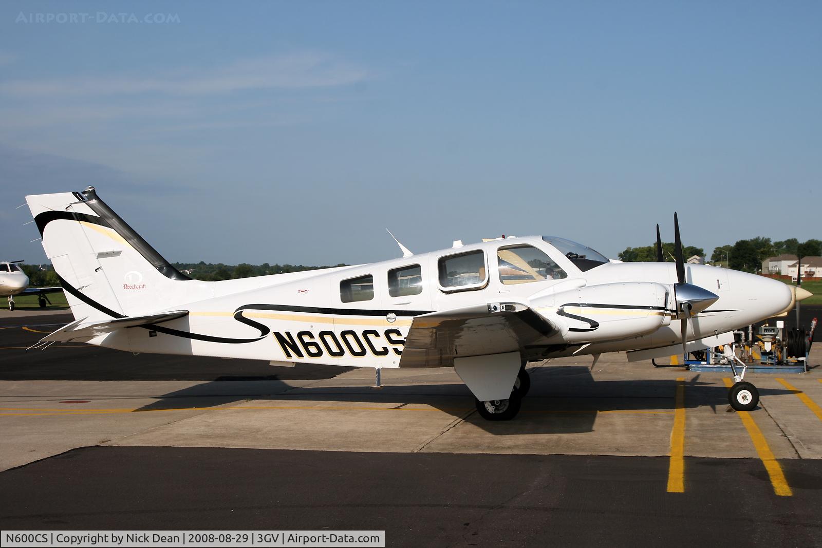 N600CS, Raytheon Aircraft Company 58 C/N TH-2105, /