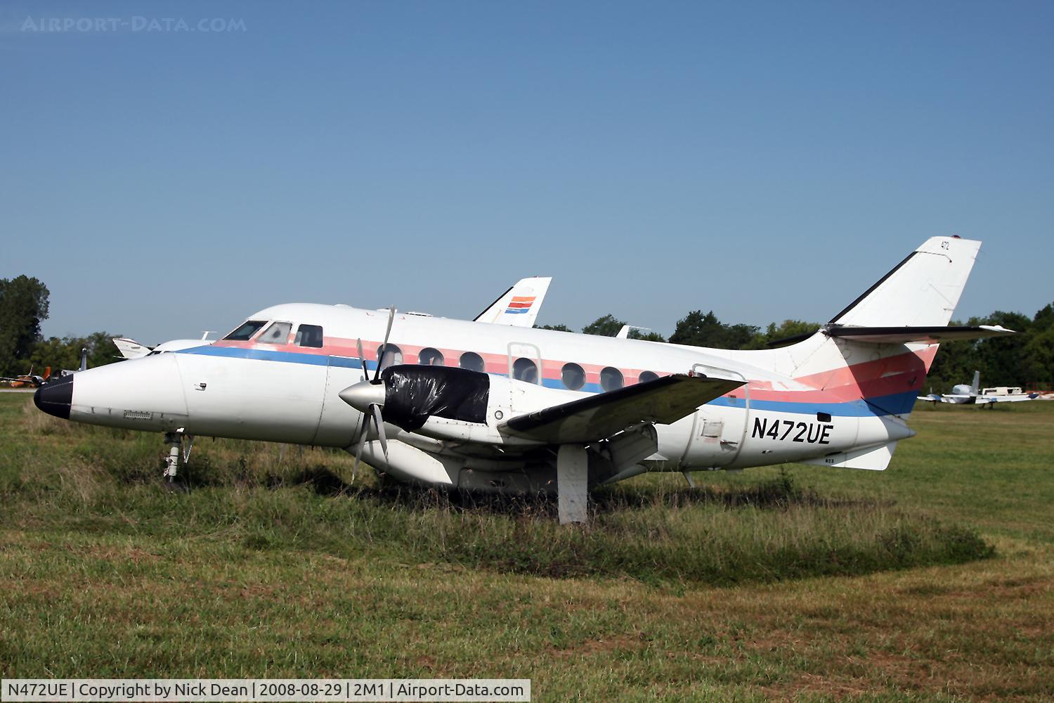 N472UE, 1988 British Aerospace BAe-3201 Jetstream C/N 823, /