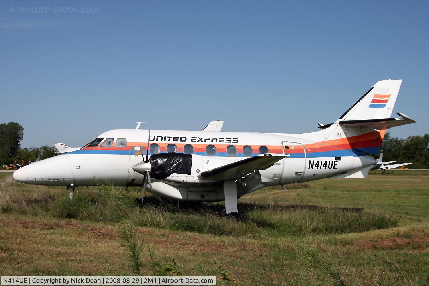 N414UE, 1988 British Aerospace Jetstream 3101 C/N 801, /