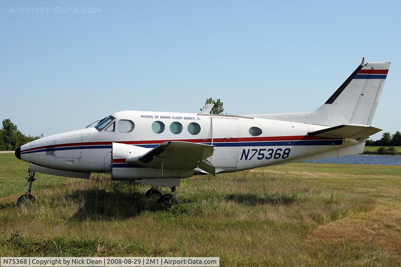 N75368, 1965 Beech 65-90 King Air C/N LJ-75, /