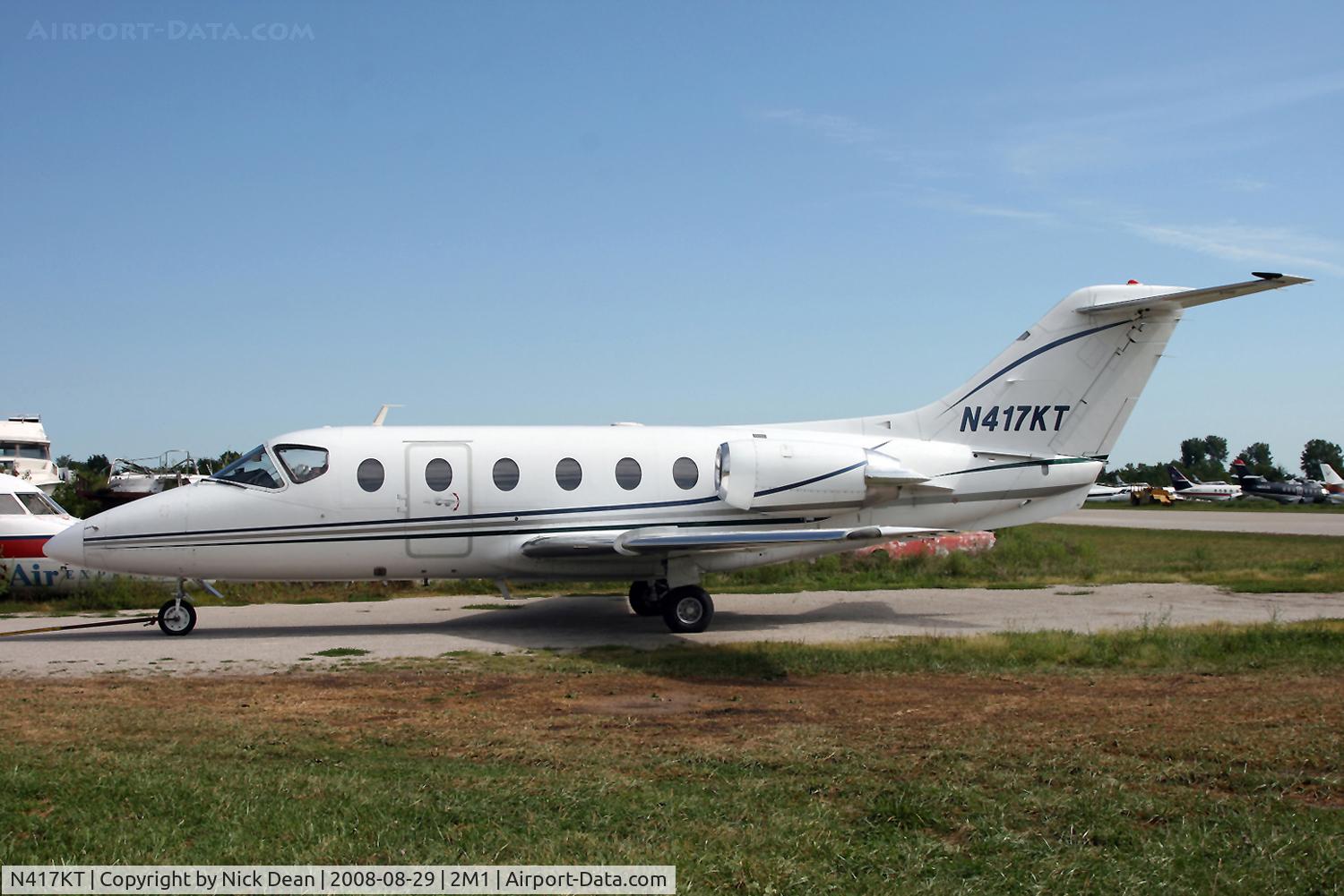 N417KT, 1984 Mitsubishi MU-300 C/N A083 S.A., /