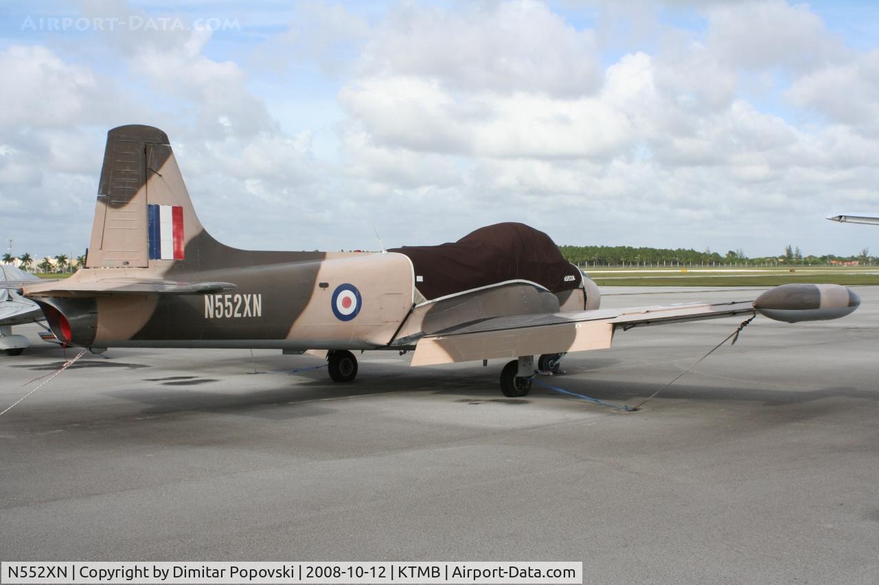N552XN, 1960 Hunting P-84 Jet Provost T.3A C/N PAC/W/11807, Tamiami Airport