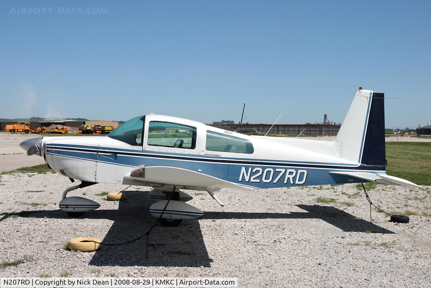 N207RD, 1977 Grumman American AA-5A Cheetah C/N AA5A0449, /