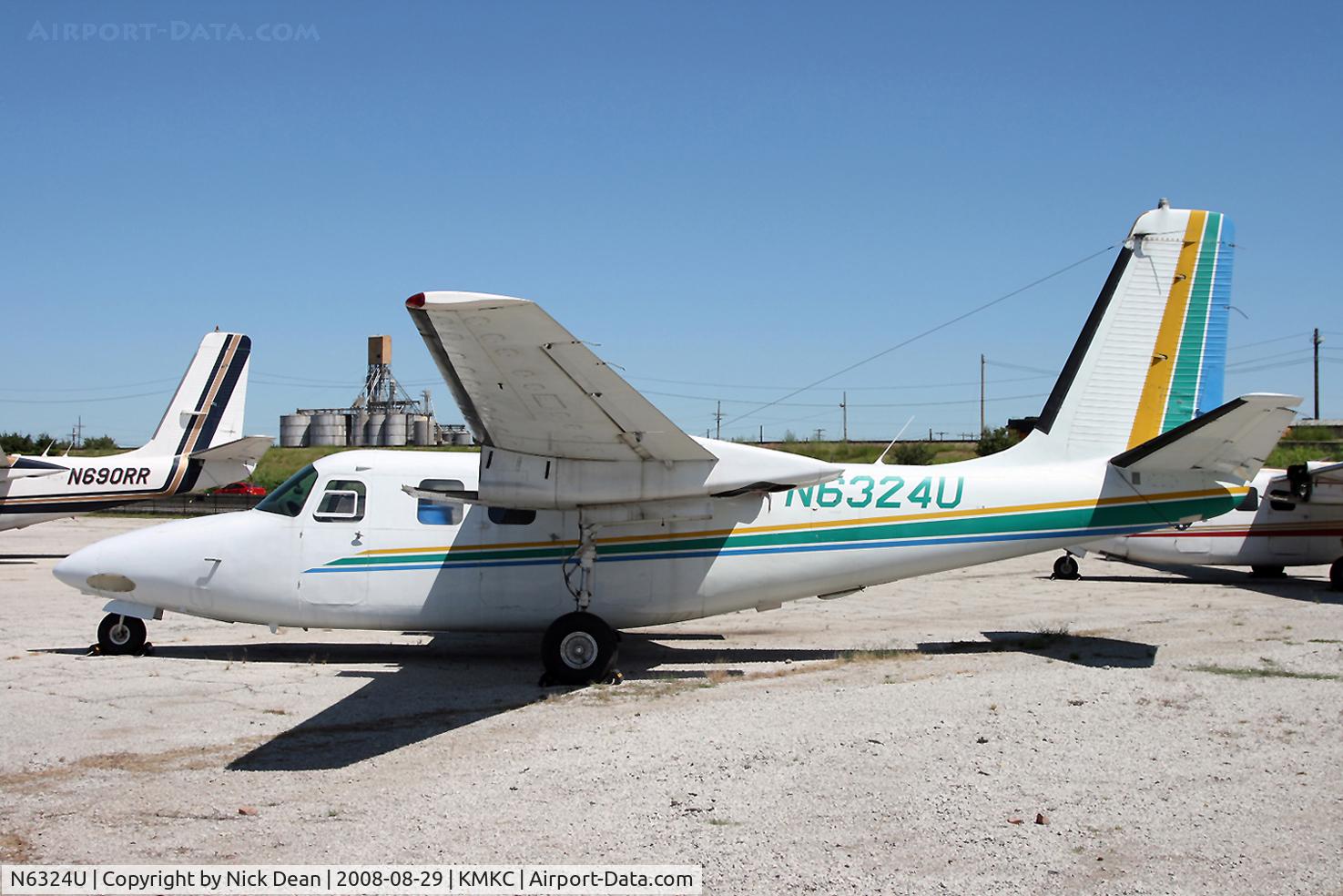 N6324U, 1963 Aero Commander 500-B C/N 1363-134, /