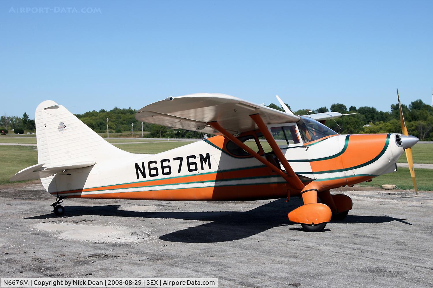N6676M, 1948 Stinson 108-3 Voyager C/N 108-4676, /