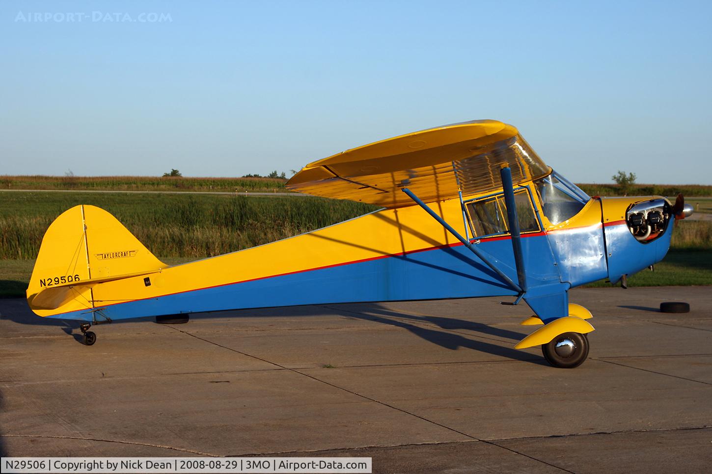 N29506, 1940 Taylorcraft BL-65 (L-2F) C/N 2349, /