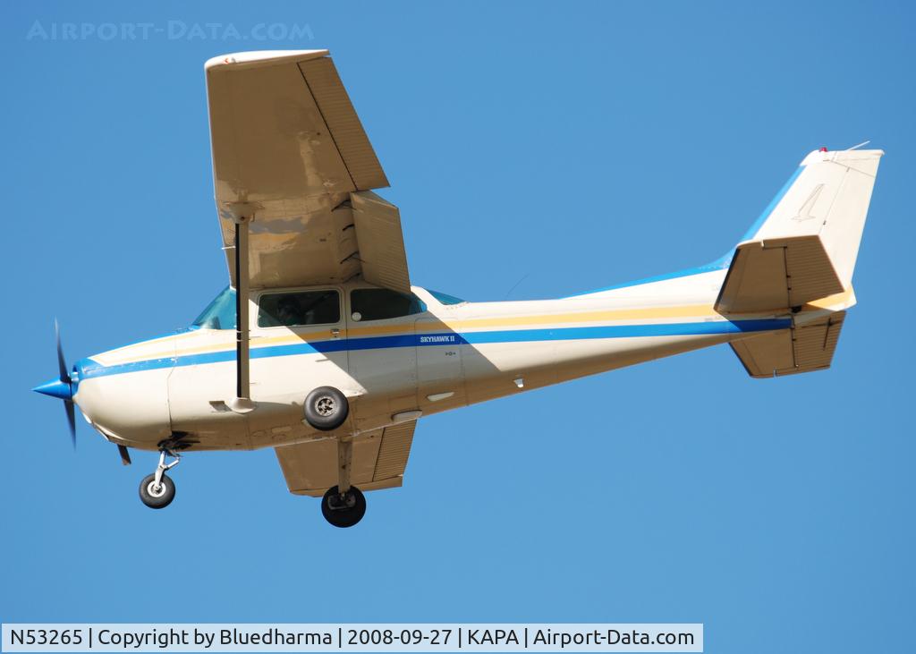 N53265, 1981 Cessna 172P C/N 17274714, On final for 17L.