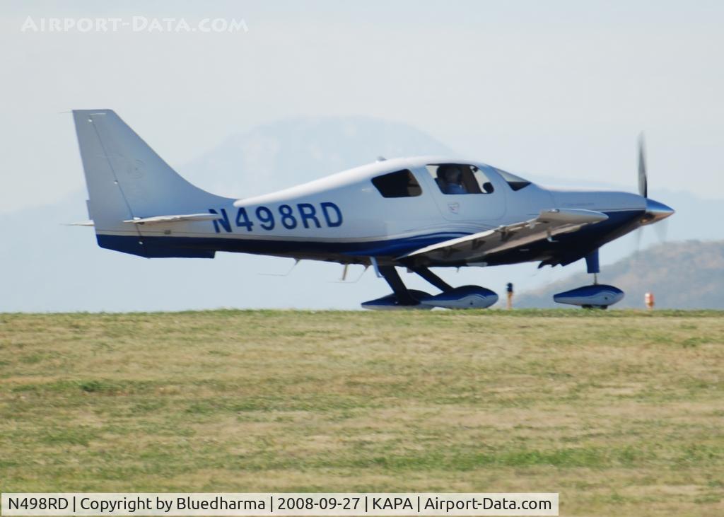 N498RD, 2006 Columbia Aircraft Mfg LC41-550FG C/N 41685, Position and hold for 17L.