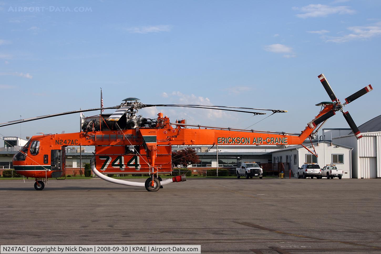 N247AC, 1968 Erickson S64E Skycrane C/N 64052, /