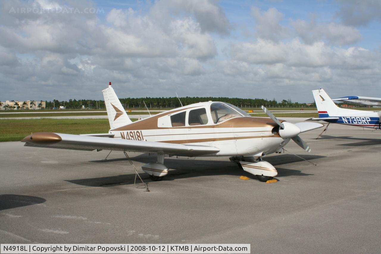 N4918L, 1967 Piper PA-28-180 C/N 28-4283, Tamiami Airport
