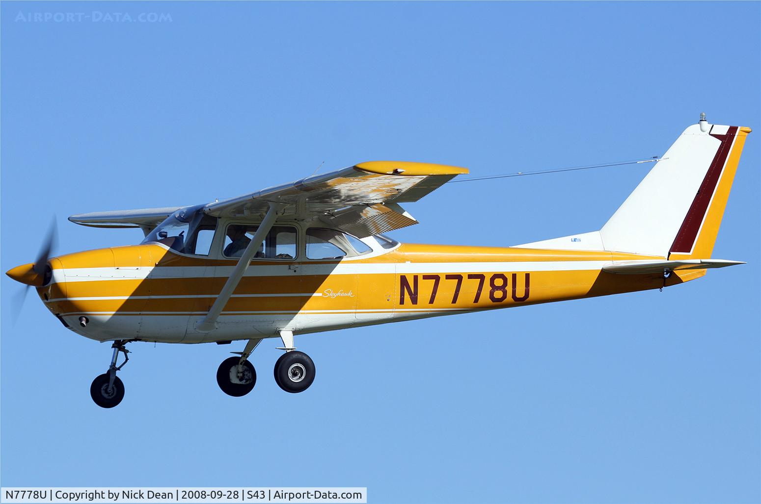 N7778U, 1964 Cessna 172E C/N 17251778, /